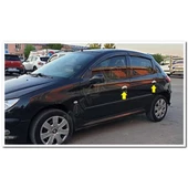 Peugeot 206 Krom Kapı Kolu 1998-2012 4 Kapı Paslanmaz Çelik thumbnail 4