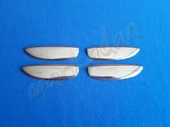 Renault Megane 1 Krom Kapı Kolu 1996-2004 4 Kapı Paslanmaz Çelik thumbnail 1