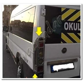 Fiat Ducato Krom Stop Çerçevesi 2006-2014 2 Parça Abs Krom thumbnail 3