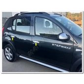 DB Chrome Dacia Sandero Kapı Kolu Nikelajı 2008-2012 4 Kapı P.Çelik thumbnail 4