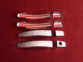 DB Chrome Opel Zafira Kapı Kolu Nikelajı 2005-2012 4 Kapı P.Çelik thumbnail 2