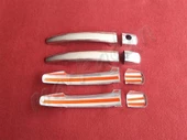 DB Chrome Peugeot 207 Kapı Kolu Nikelajı 2006-2012 4 Kapı P.Çelik thumbnail 2