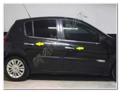 DB Chrome Renault Clio 3 HB Kapı Kolu Nikelajı 2006-2011 4 Kapı P.Çelik thumbnail 2