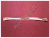 DB Chrome VW T5 Multivan Arka Tampon Üstü Nikelaj 2003-2014 P.Çelik thumbnail 3