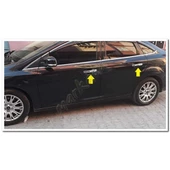 DB Chrome Ford Focus Sedan Kapı Kolu Nikelajı 2011 Sonrası 4 Kapı P.Çelik thumbnail 3