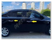 DB Chrome Peugeot 301 Kapı Kolu Nikelajı 2012 Sonrası 4 Kapı P.Çelik thumbnail 1