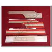 DB Chrome Citroen Nemo Krom İç Kapı Eşiği 2008 Sonrası 4 Parça P.Çelik thumbnail 1