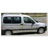 Markadan Peugeot Partner Krom Kapı Kolu 1996-2008 4 Kapı Paslanmaz Çelik thumbnail 3