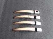 Markadan Peugeot 407 Krom Kapı Kolu 2004-2010 4 Kapı Paslanmaz Çelik thumbnail 1