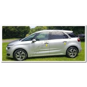 Markadan Citroen C4 Picasso Krom Kapı Kolu 2006-2013 4 Kapı Paslanmaz Çelik thumbnail 3
