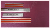 WOC Chrome Renault Symbol Kapı Eşiği 2013-2021 4 Parça Paslanmaz Çelik thumbnail 4