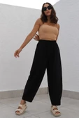Belden Lastikli Ayrobin Şalvar Pantolon thumbnail 1
