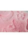 Pembe  Peluş Bebek Battaniyesi  100x120 thumbnail 2