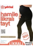 Kadın Siyah Hamile Tayt thumbnail 1