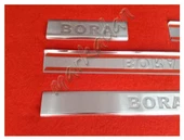 Markadan VW Bora Krom Kapı Eşiği 1998-2004 4 Parça Paslanmaz Çelik thumbnail 4