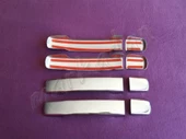 WOC Chrome Nissan Navara Krom Kapı Kolu 2006-2015 4 Kapı Paslanmaz Çelik thumbnail 2