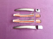 WOC Chrome Peugeot 207 Krom Kapı Kolu 2006-2012 4 Kapı Paslanmaz Çelik thumbnail 2