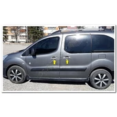 WOC Chrome Peugeot Partner Tepee Krom Kapı Kolu 2008-2018 4 Kapı Paslanmaz Çelik thumbnail 4