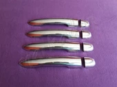 WOC Chrome Renault Vel Satis Krom Kapı Kolu 2006-2009 4 Kapı Paslanmaz Çelik thumbnail 1