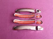 WOC Chrome VW T5 Transporter Krom Kapı Kolu 2003-2014 4 Kapı Paslanmaz Çelik thumbnail 2
