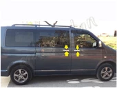 WOC Chrome VW T5 Multivan Krom Kapı Kolu 2003-2014 4 Kapı Paslanmaz Çelik thumbnail 3