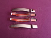 WOC Chrome Opel Meriva B Krom Kapı Kolu 2010 Sonrası 4 Kapı Paslanmaz Çelik thumbnail 2