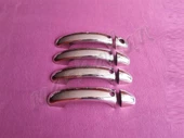 WOC Chrome VW Touareg Sensörlü Krom Kapı Kolu 2003-2007 4 Kapı Paslanmaz Çelik thumbnail 1