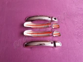 WOC Chrome VW Touareg Sensörlü Krom Kapı Kolu 2003-2007 4 Kapı Paslanmaz Çelik thumbnail 2