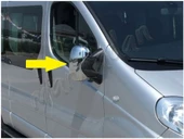 Renault Trafic Krom Ayna Kapağı 2001-2014 2 Parça Abs Krom thumbnail 4