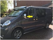 Renault Trafic Krom Ayna Kapağı 2001-2014 2 Parça Abs Krom thumbnail 3