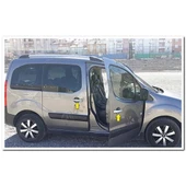 Peugeot Partner Tepee Krom Kapı Kolu 2008-2018 4 Kapı Paslanmaz Çelik thumbnail 4