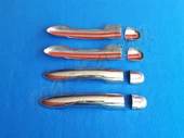 Renault Scenic 2 Krom Kapı Kolu 2003-2009 4 Kapı Paslanmaz Çelik thumbnail 2