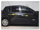 Renault Clio 3 HB Krom Kapı Kolu 2006-2011 4 Kapı Paslanmaz Çelik thumbnail 1