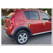 Dacia Sandero Krom Kapı Kolu 2008-2012 4 Kapı Paslanmaz Çelik thumbnail 4