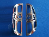 Fiat Doblo Krom Stop Çerçevesi 2010-2014 2 Parça Abs Krom thumbnail 2