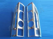 Fiat Ducato Krom Stop Çerçevesi 2006-2014 2 Parça Abs Krom thumbnail 1