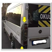 Fiat Ducato Krom Stop Çerçevesi 2006-2014 2 Parça Abs Krom thumbnail 3
