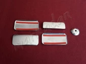 DB Chrome Ford Transit Kapı Kolu Nikelajı 2003-2013 4 Kapı 5 Parça P.Çelik thumbnail 2