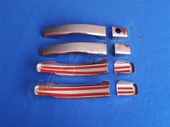 Opel Zafira Krom Kapı Kolu 2005-2012 4 Kapı Paslanmaz Çelik thumbnail 2