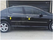 DB Chrome Peugeot 407 Kapı Kolu Nikelajı 2004-2010 4 Kapı P.Çelik thumbnail 4