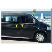 DB Chrome VW T5 Caravelle Kapı Kolu Nikelajı 2003-2014 4 Kapı P.Çelik thumbnail 4