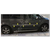 DB Chrome VW Caddy Krom Yan Kapı Çıtası 2015-2020 4 Parça P.Çelik thumbnail 2