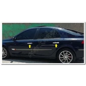 Markadan Renault Laguna 2 Krom Kapı Kolu 2003-2008 4 Kapı Paslanmaz Çelik thumbnail 3
