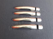 Markadan Renault Laguna 2 Krom Kapı Kolu 2003-2008 4 Kapı Paslanmaz Çelik thumbnail 1
