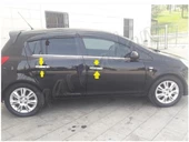 Markadan Opel Corsa D Krom Kapı Kolu 2006-2015 4 Kapı Paslanmaz Çelik thumbnail 3