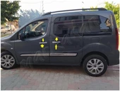 Markadan Citroen Berlingo Krom Kapı Kolu 2008-2018 4 Kapı Paslanmaz Çelik thumbnail 3