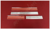 Db Chrome Renault Symbol Kapı Eşiği 2013-2021 4 Parça Paslanmaz Çelik thumbnail 2
