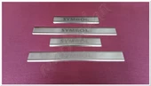 WOC Chrome Renault Symbol Kapı Eşiği 2013-2021 4 Parça Paslanmaz Çelik thumbnail 1