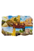 Hollanda Temalı Fresco Magnet thumbnail 3