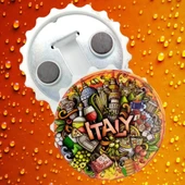 İtalya Temalı Magnet Kapak Açacak thumbnail 2